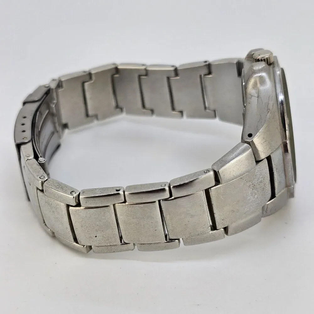 Bijoux Terner Field Men's Watch 38MM Black Dial Gray Band 7.5